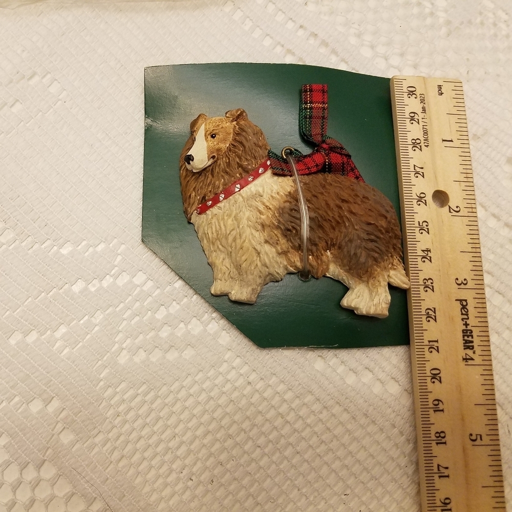 Set of 3 Kurt Adler Dandy Dogs Holiday Christmas Ornaments - Picture 10 of 11